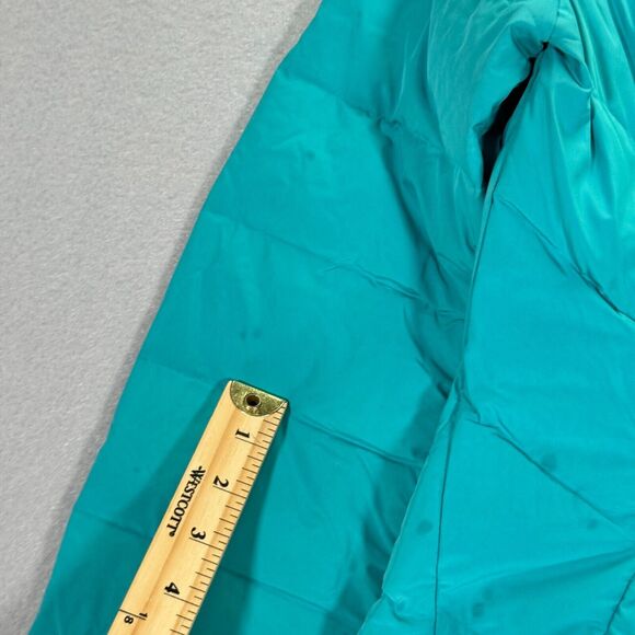 Spyder Syrround Down Jacket Womens Small Blue Goose Puffer Mock Neck Outdoor - Picture 14 of 16